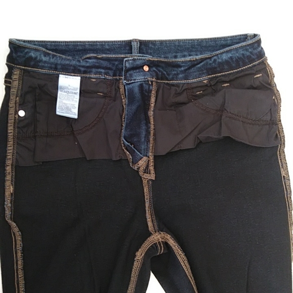 Old Navy Rockstar Super Skinny High Rise Secret Slim Pocket Jeans 10 Blue - Picture 5 of 16